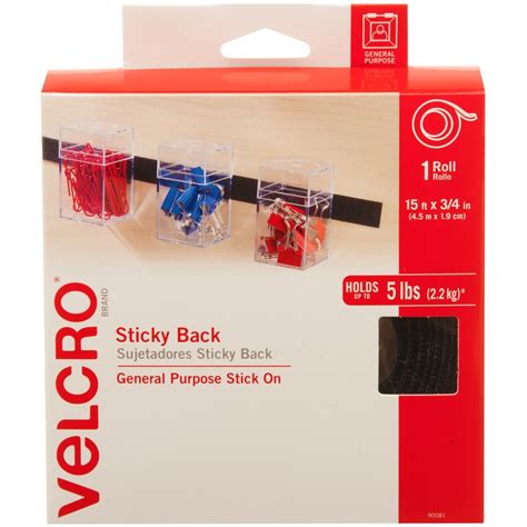 velcro brand sticky back